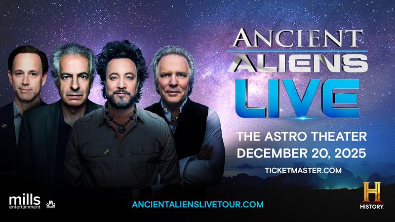 ANCIENT ALIENS LIVE at The Astro Theater (12/20)