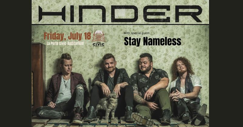 Win Tickets To Hinder
