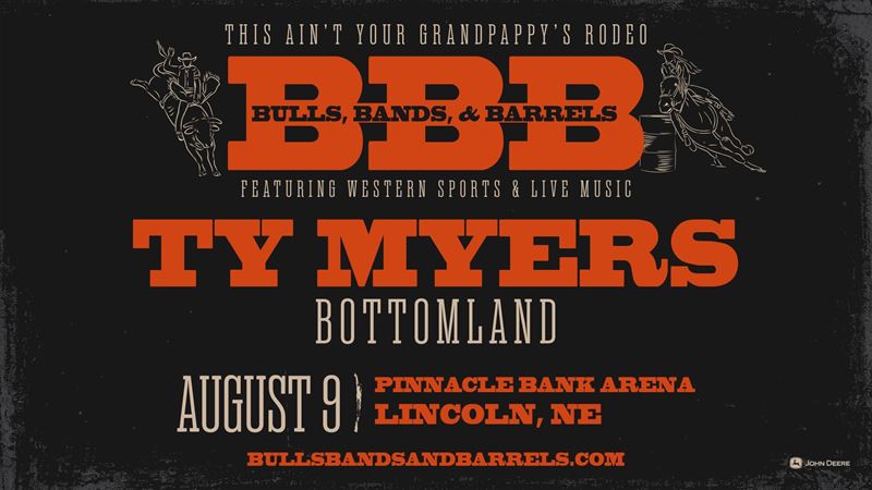 BULLS, BANDS & BARRELS at Pinnacle Bank Arena (8/9)