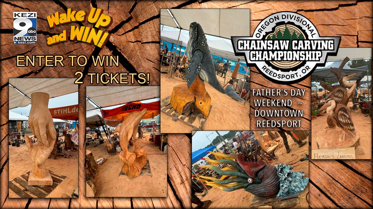 Chainsaw Carving Championships - Wake Up and Win