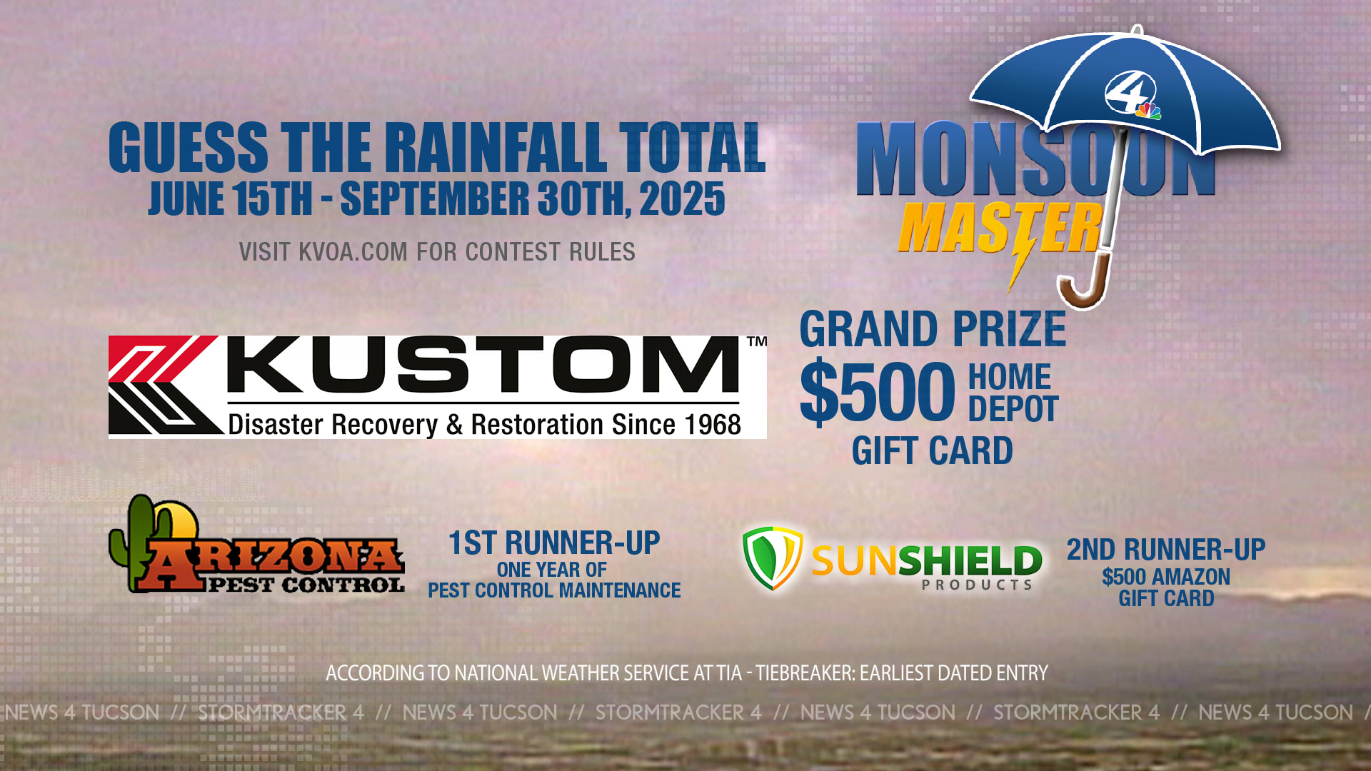 Monsoon Master 2025!