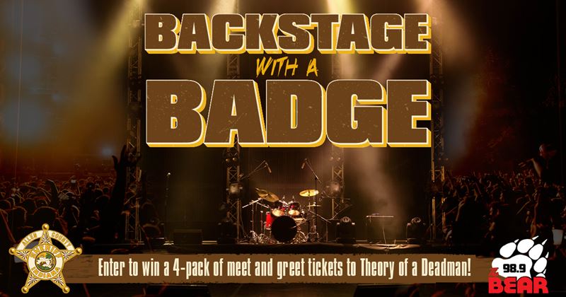 Allen County Sheriff's Dept. Theory of a Deadman Tickets