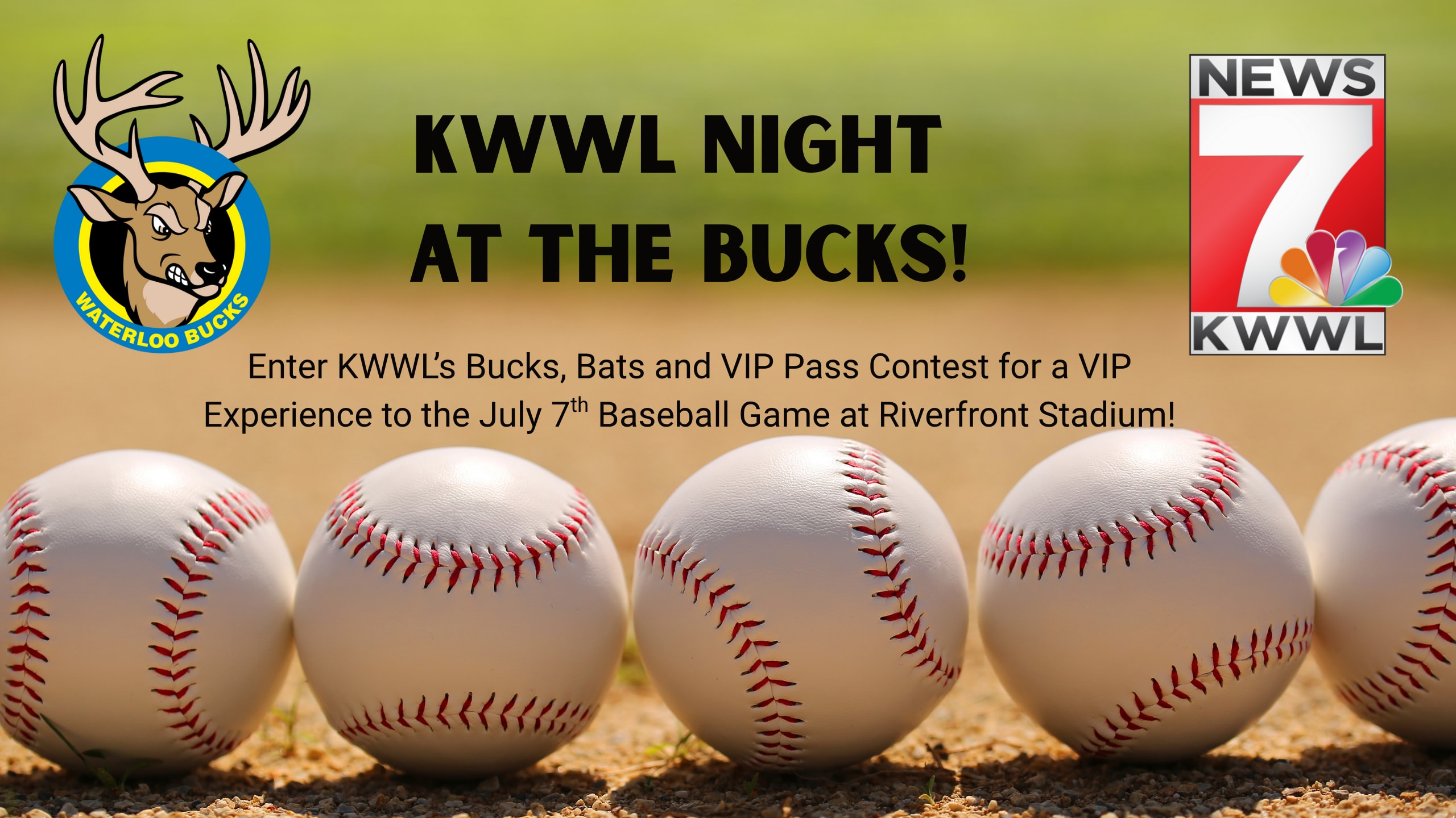 Bucks, Bats & VIP Pass KWWL Contest