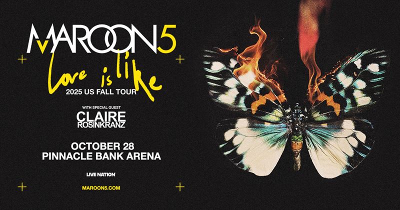 MAROON 5 at Pinnacle Bank Arena (10/28)