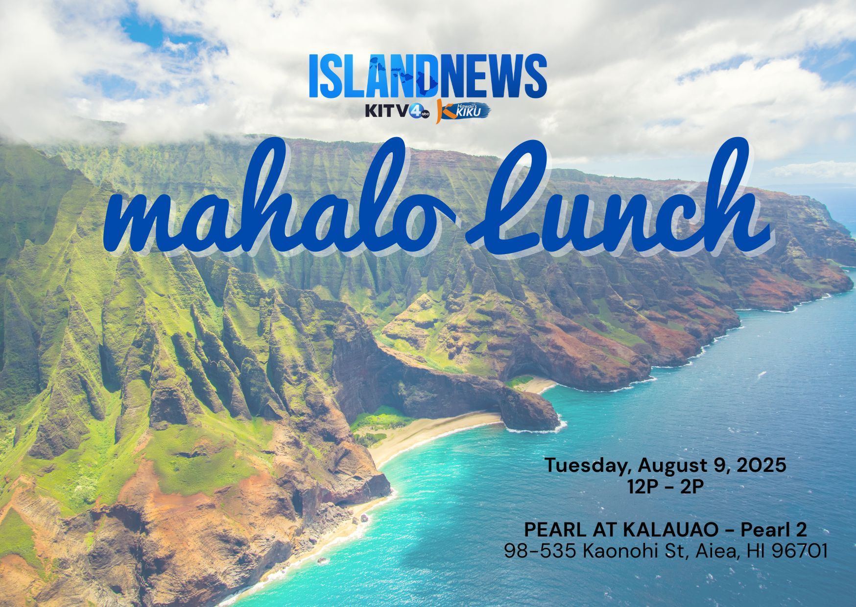 2025 Mahalo Lunch