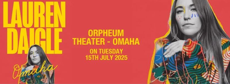 LAUREN DAIGLE at Orpheum Theater (7/15)