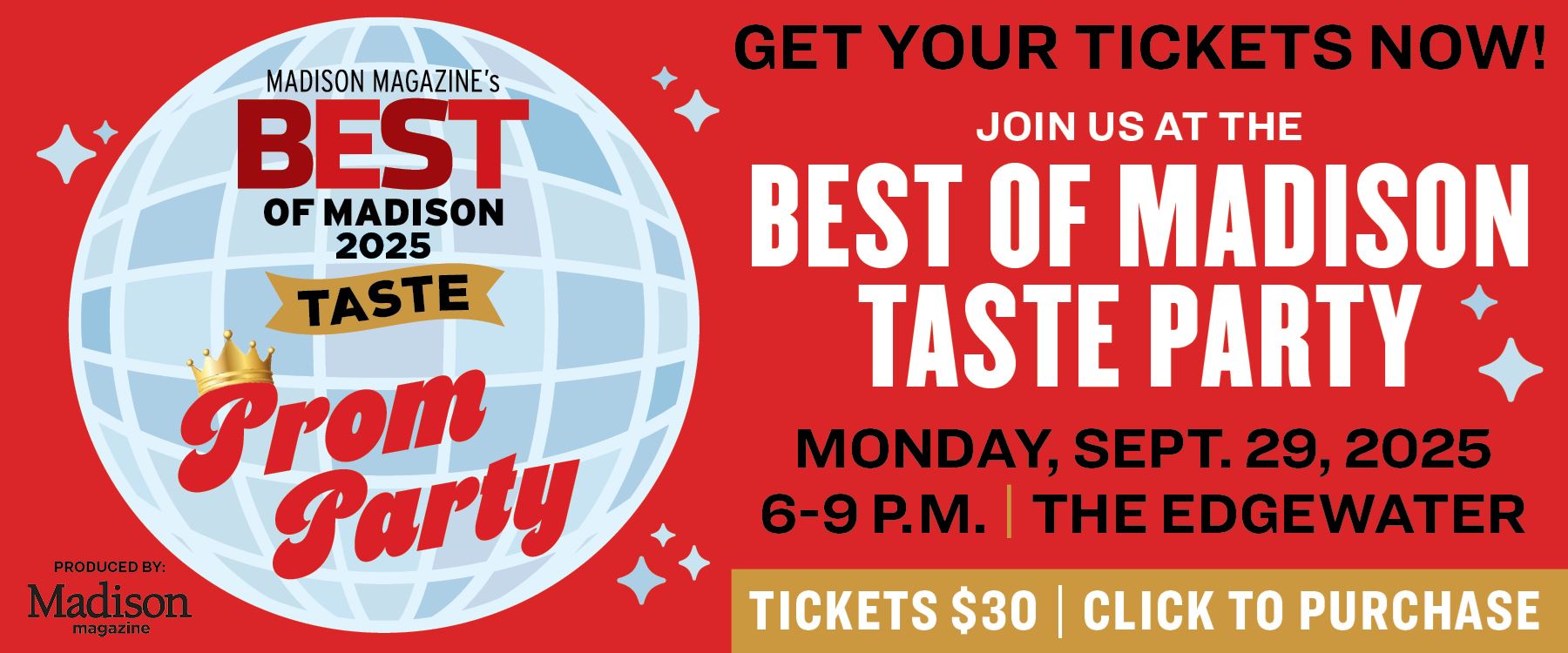 Best of Madison Taste Party 9/29