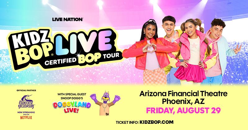 Enter to Win Tickets to Kidz Bop Live Certified Bop Tour - PHOENIX