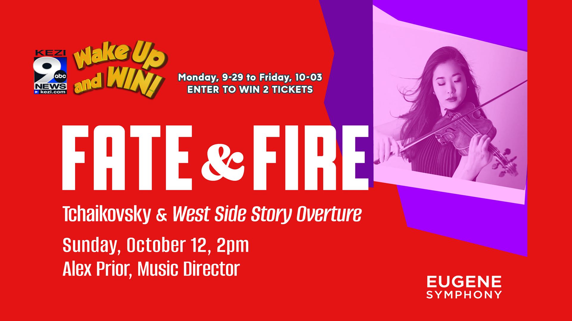 Eugene Symphony Fate & Fire Give Away