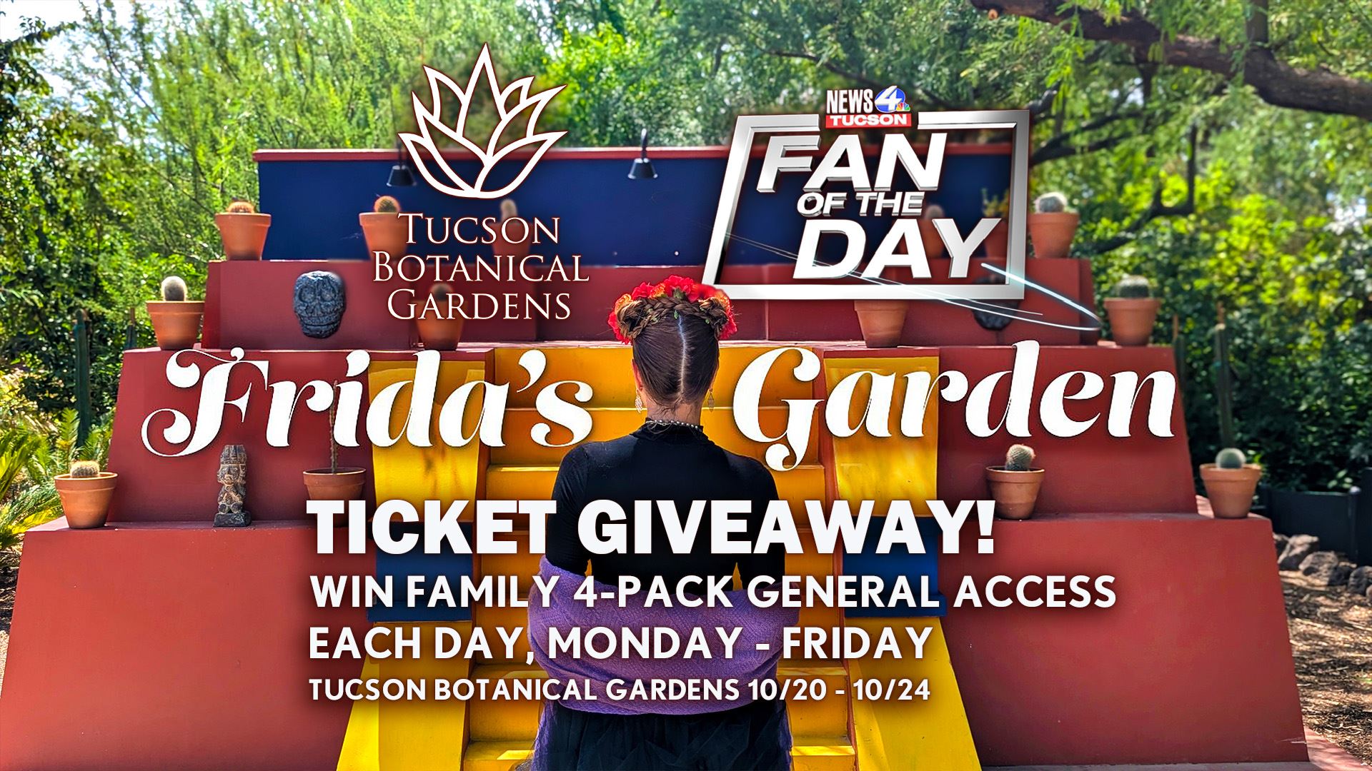 Fan of the Day - Tucson Botanical Gardens