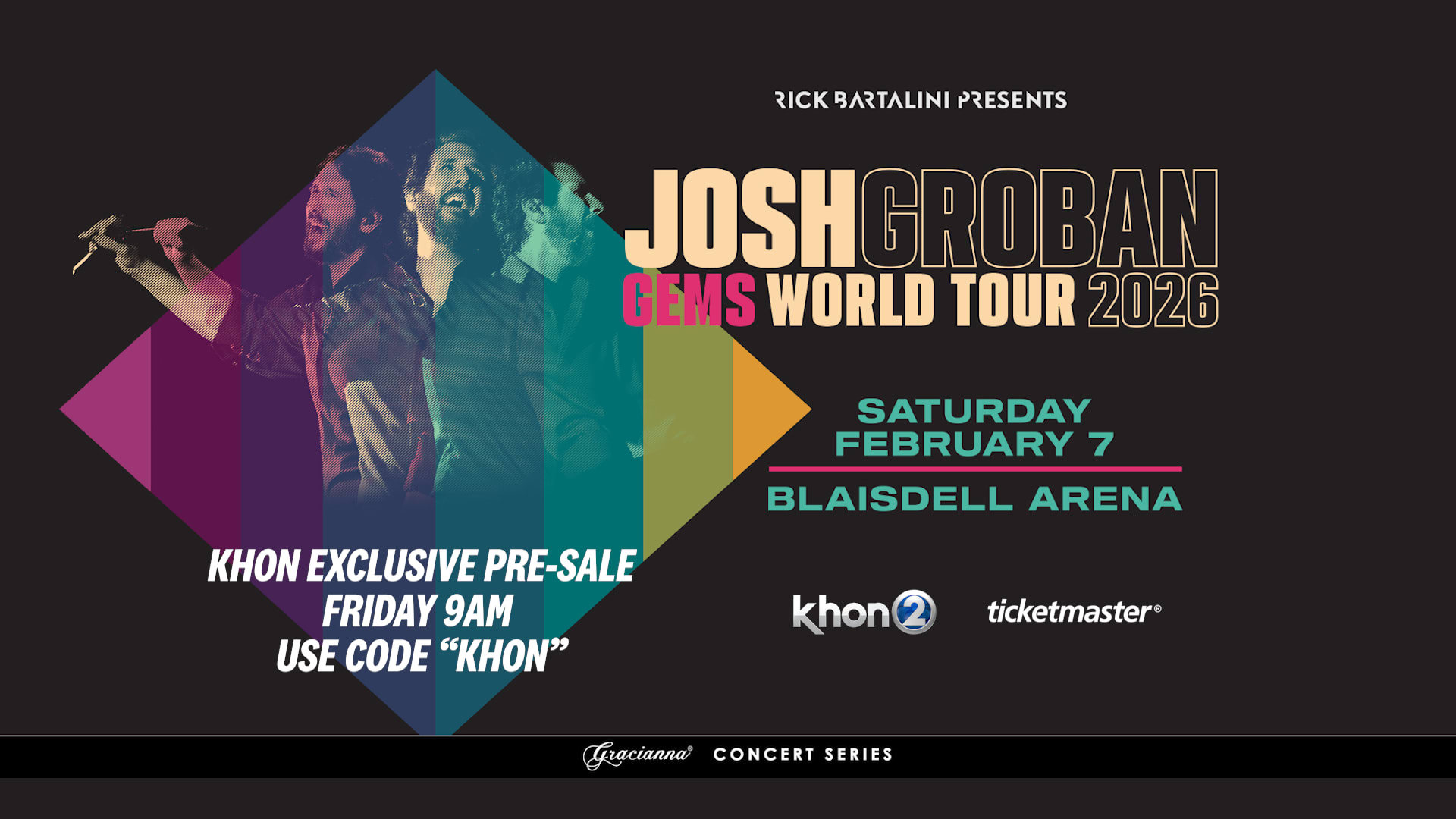 Josh Groban - Enter to Win Tickets