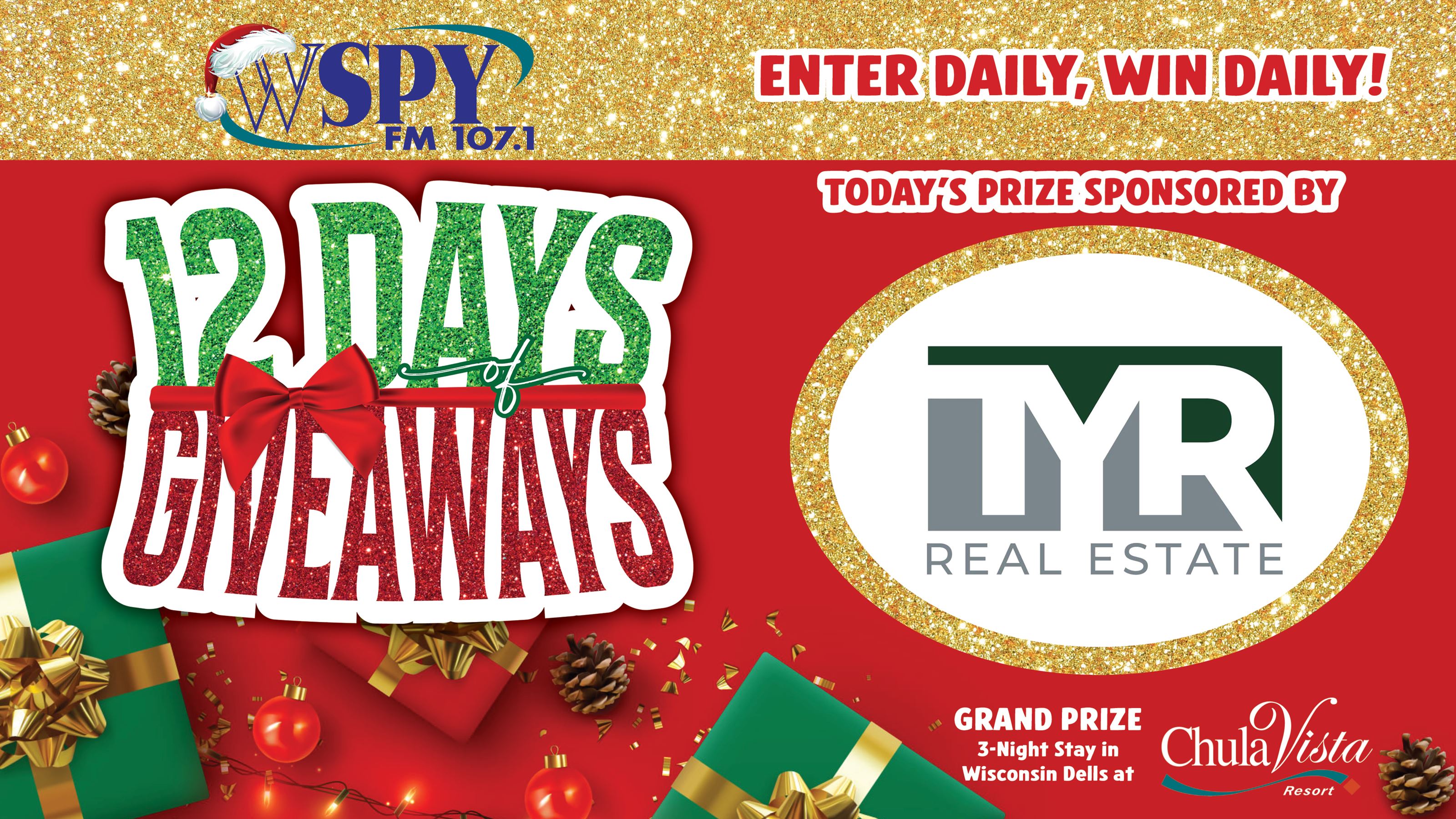 Enter to win a