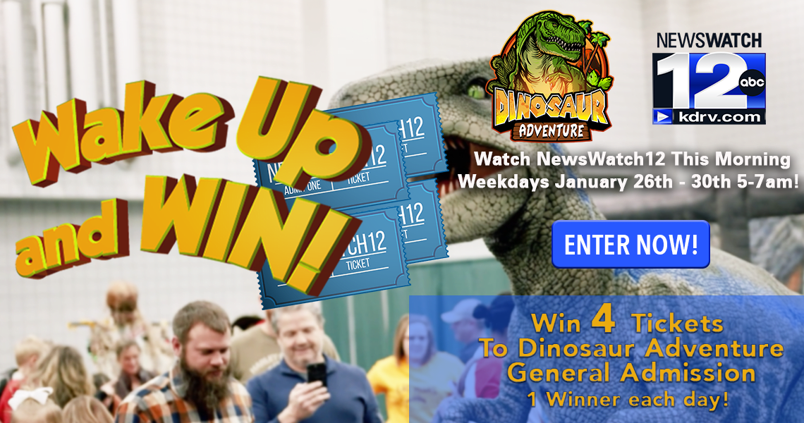 Dinosaur Adventure Wake Up & Win