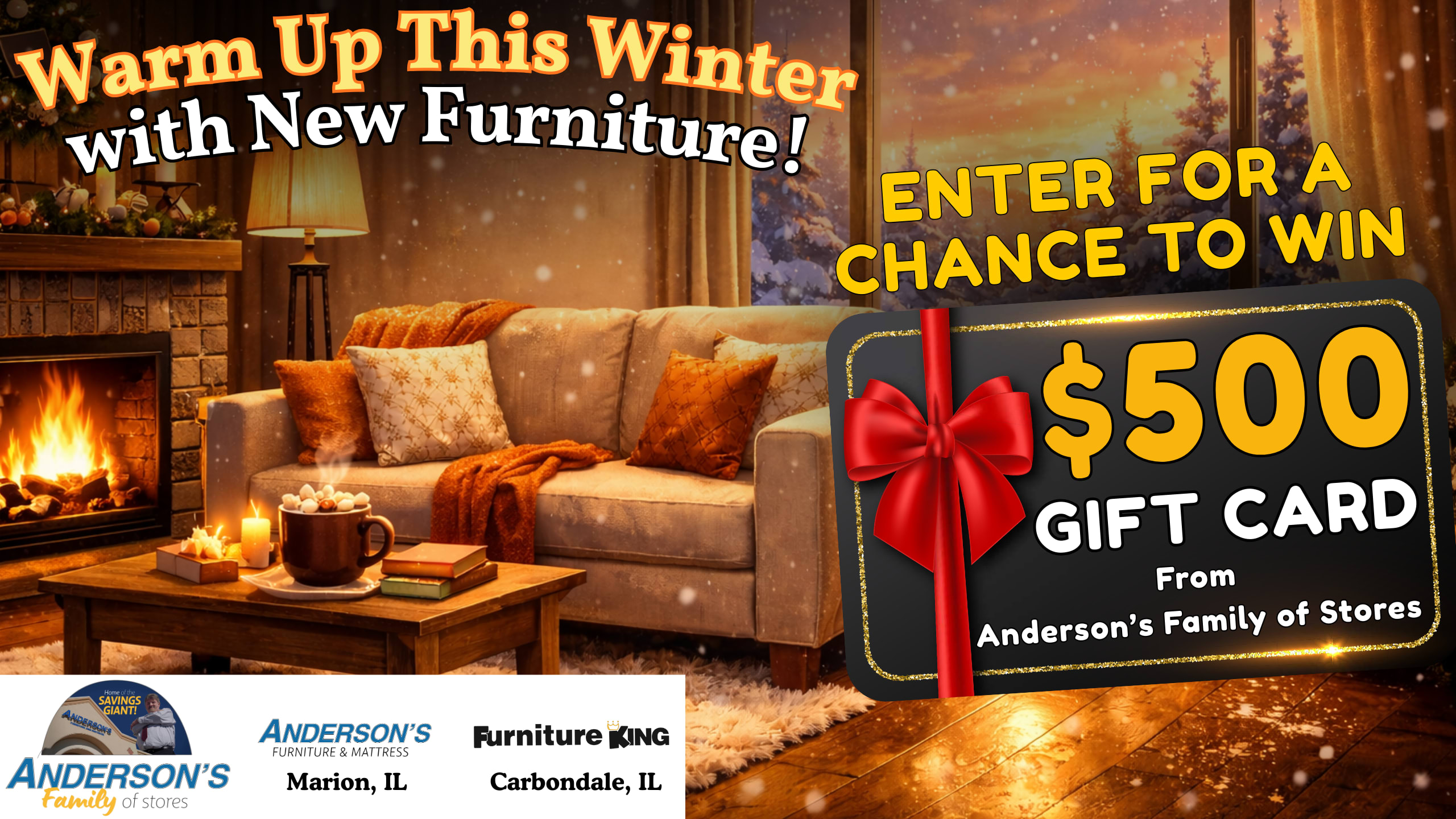 Warm Up This Winter With New Furniture