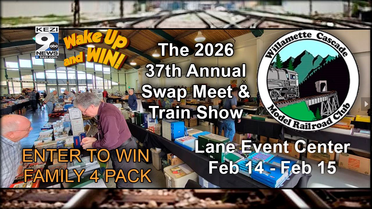 Willamette Cascade Model Railroad Club and Swap Meet Giveaway