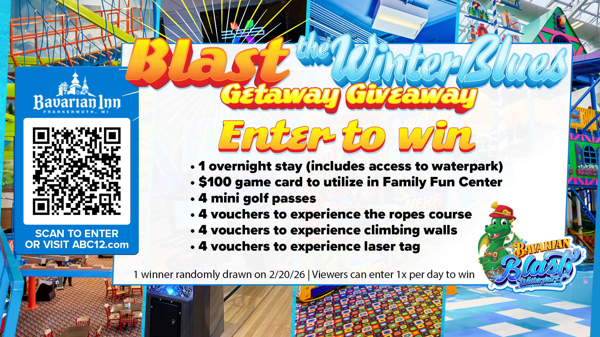 Blast the Winter Blues Getaway Giveaway