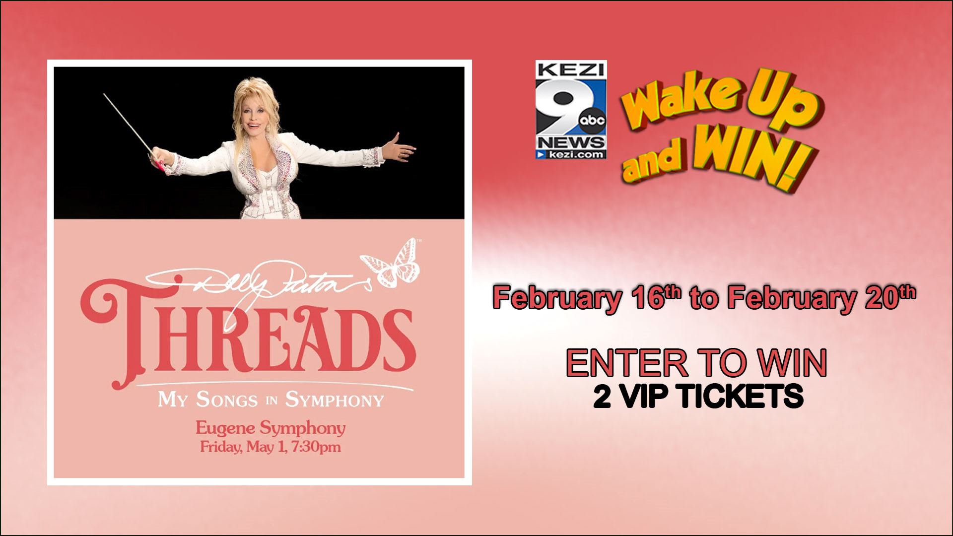 Eugene Symphony - Dolly Parton Threads WUAW