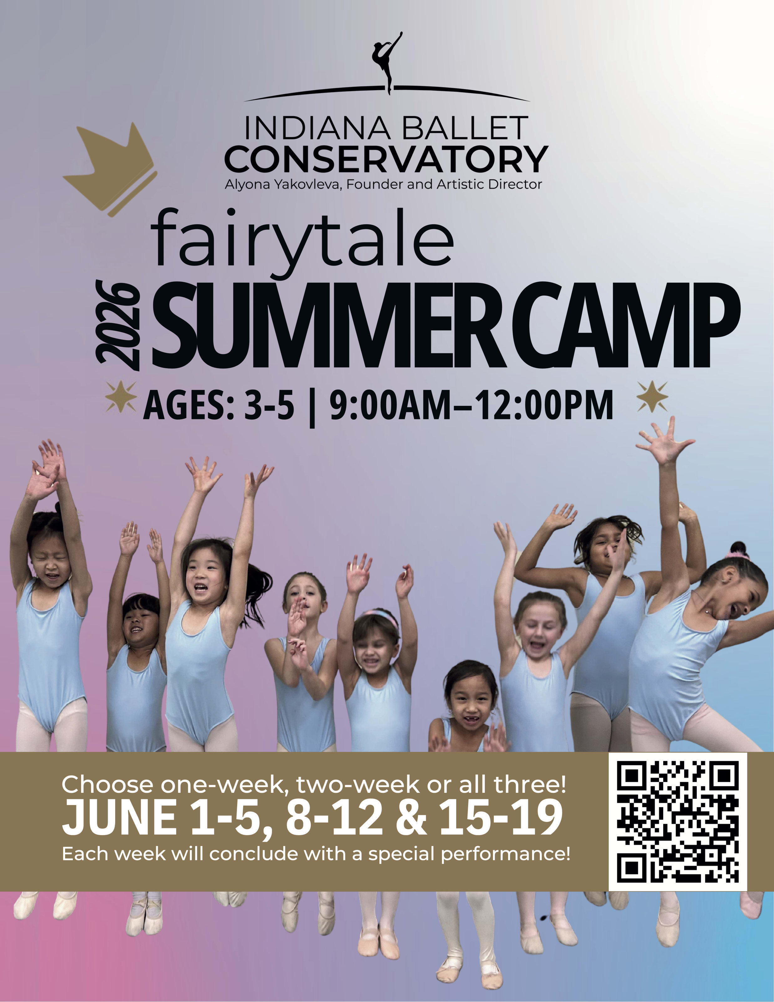 Indiana Ballet Conservatory summer programs