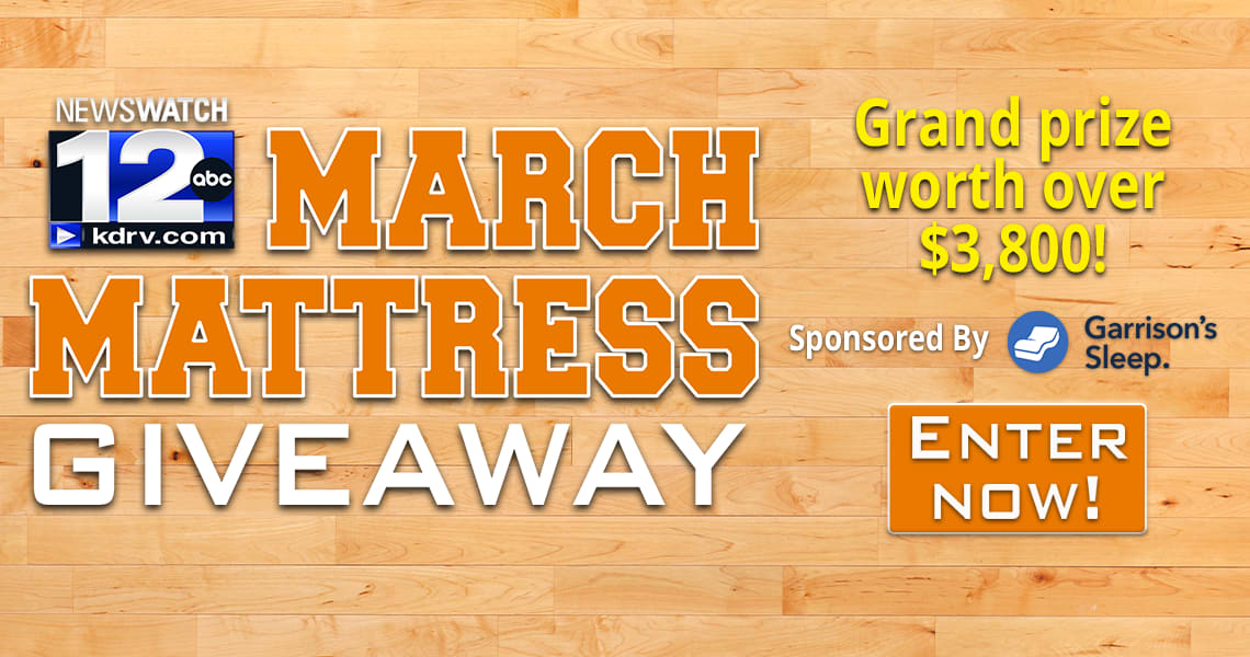 Garrison's March Mattress Giveaway 2026