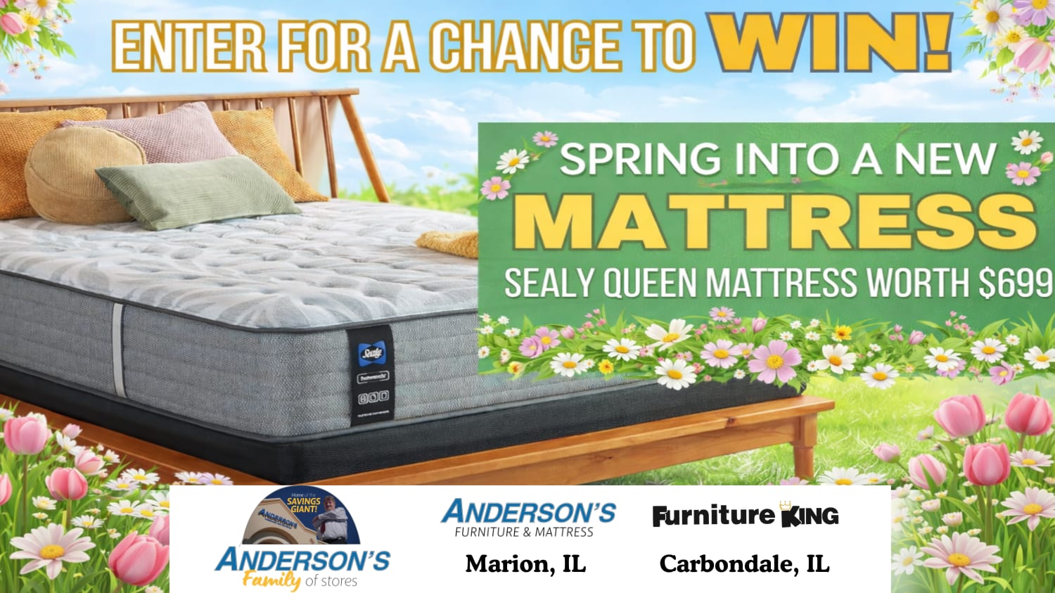 Spring Into a New Mattress Sweepstakes 2026