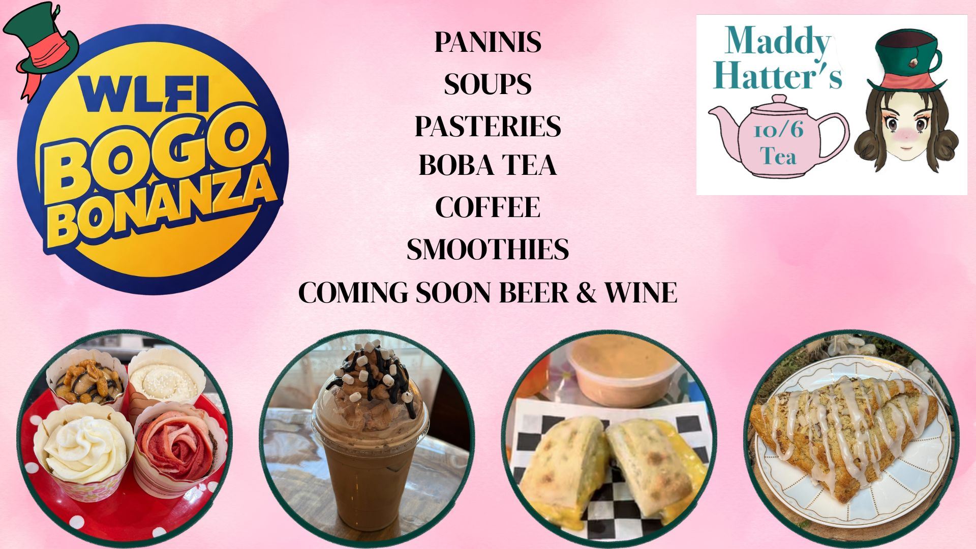 BOGO Bonanza - Maddy Hatter's 10/6 Tea