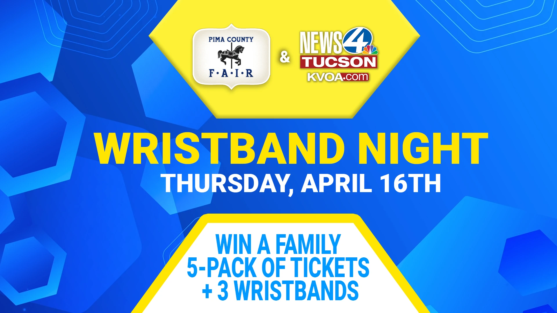 News 4 Tucson - Pima County Fair 2026 - Wristband Night!