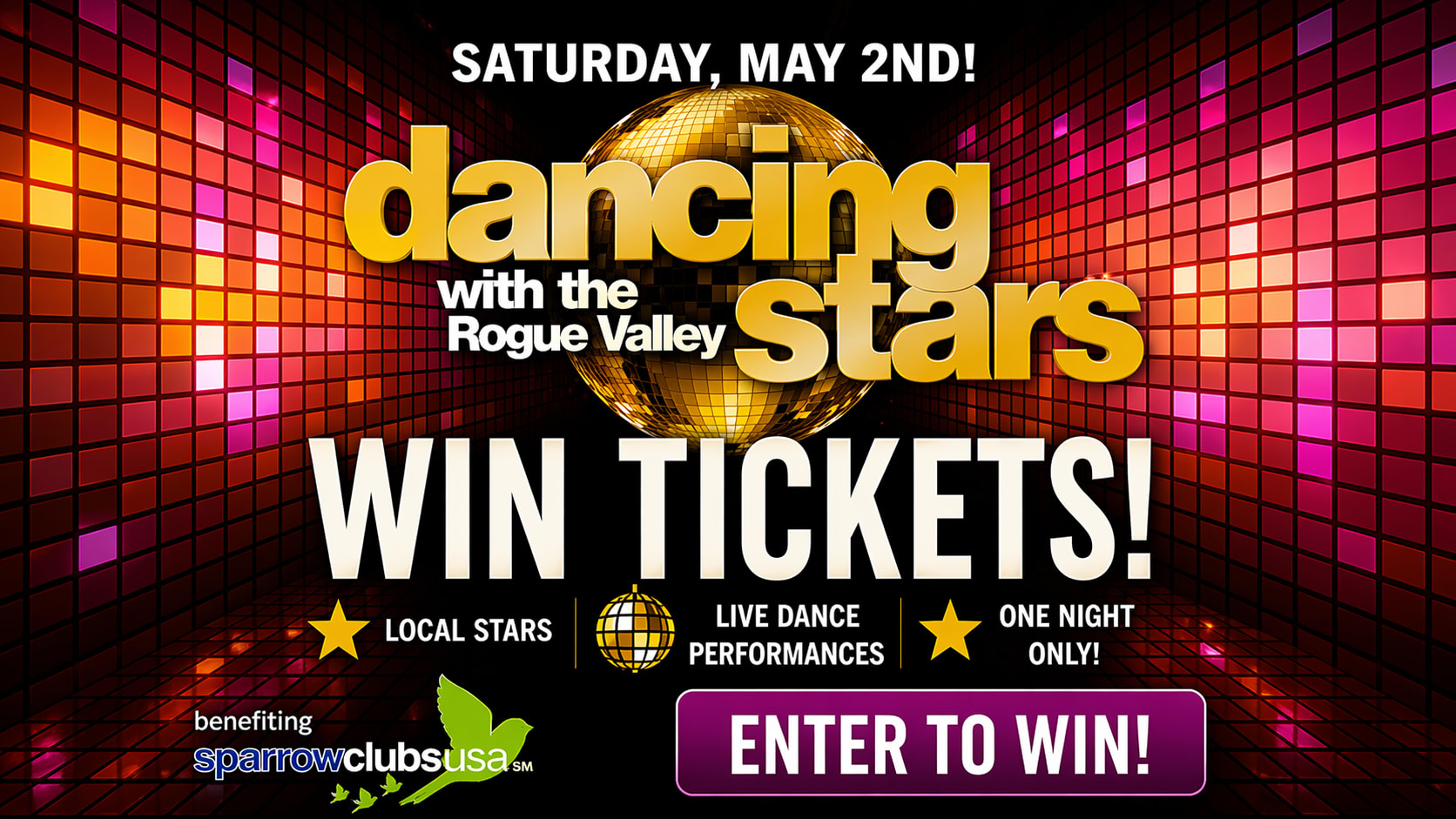 Dance with the Rogue Valley Stars Ticket Giveaway