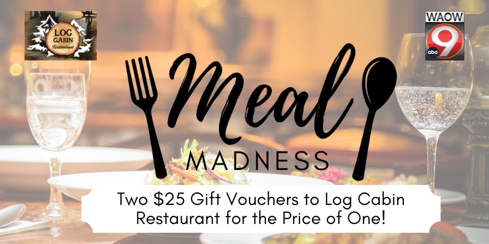 Meal Madness - Log Cabin Restaurant