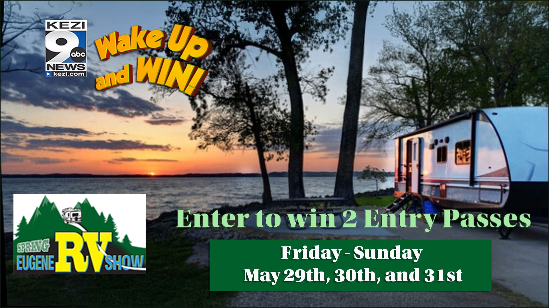 Eugene RV Show & Sale Wake Up and Win