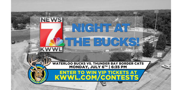 KWWL Waterloo Bucks VIP Ticket Giveaway 2026