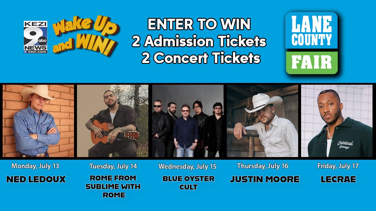 Wake Up and Win - Lane County Fair