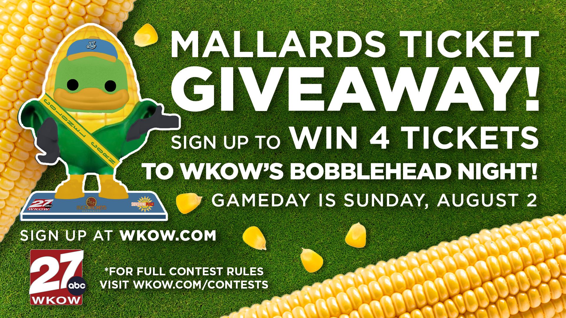Madison Mallards Ticket Giveaway