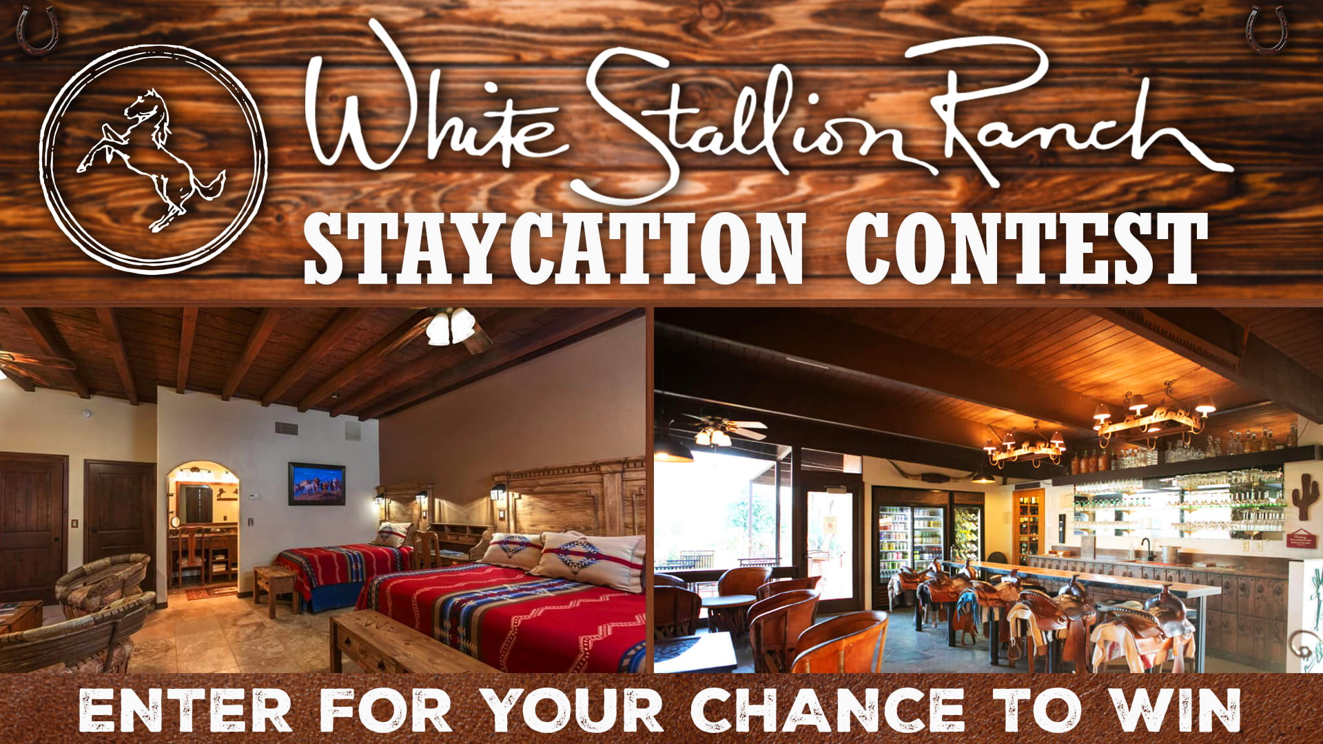 The White Stallion - Staycation Giveaway