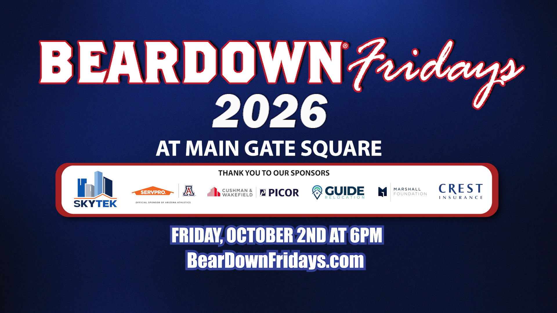 Bear Down Fridays