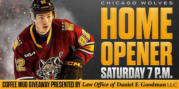 Chicago Wolves home opener