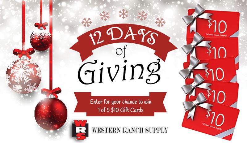 12 Days of Giving Western Ranch 2017