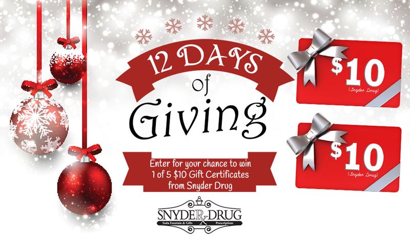 12 Days of Giving Snyder Drug 17