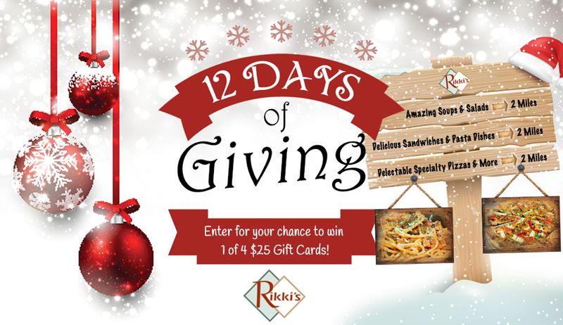 12 Days of Giving - Rikki's