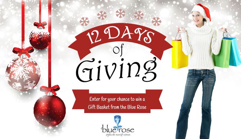 12 Days of Giving - Blue Rose