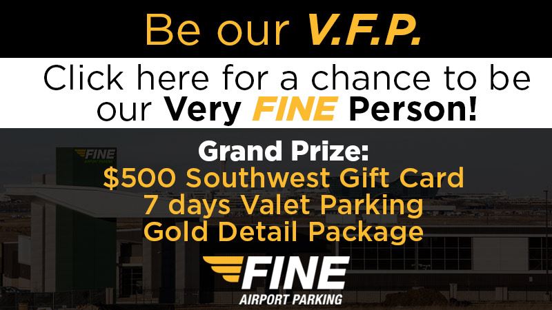 Enter For A Chance To Be Fine Airport Parking S Very Fine Person Fox31 Denver